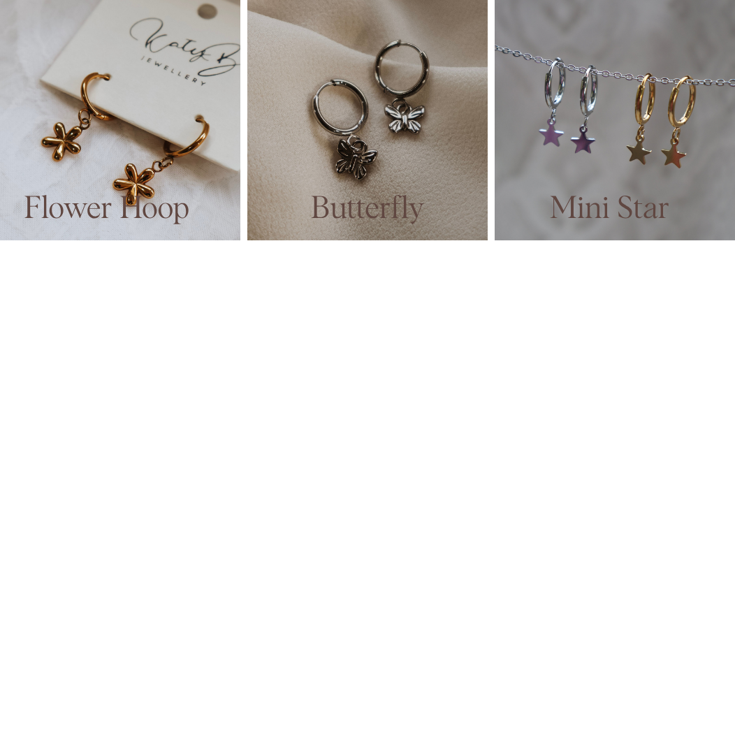 Hoop Earring Bundle - 3 pairs