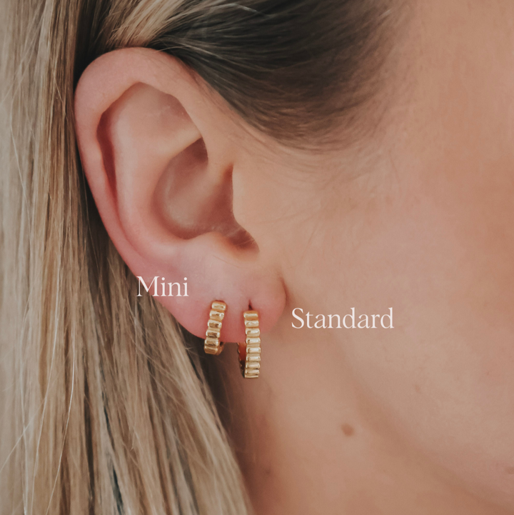 Ribbed Hoops