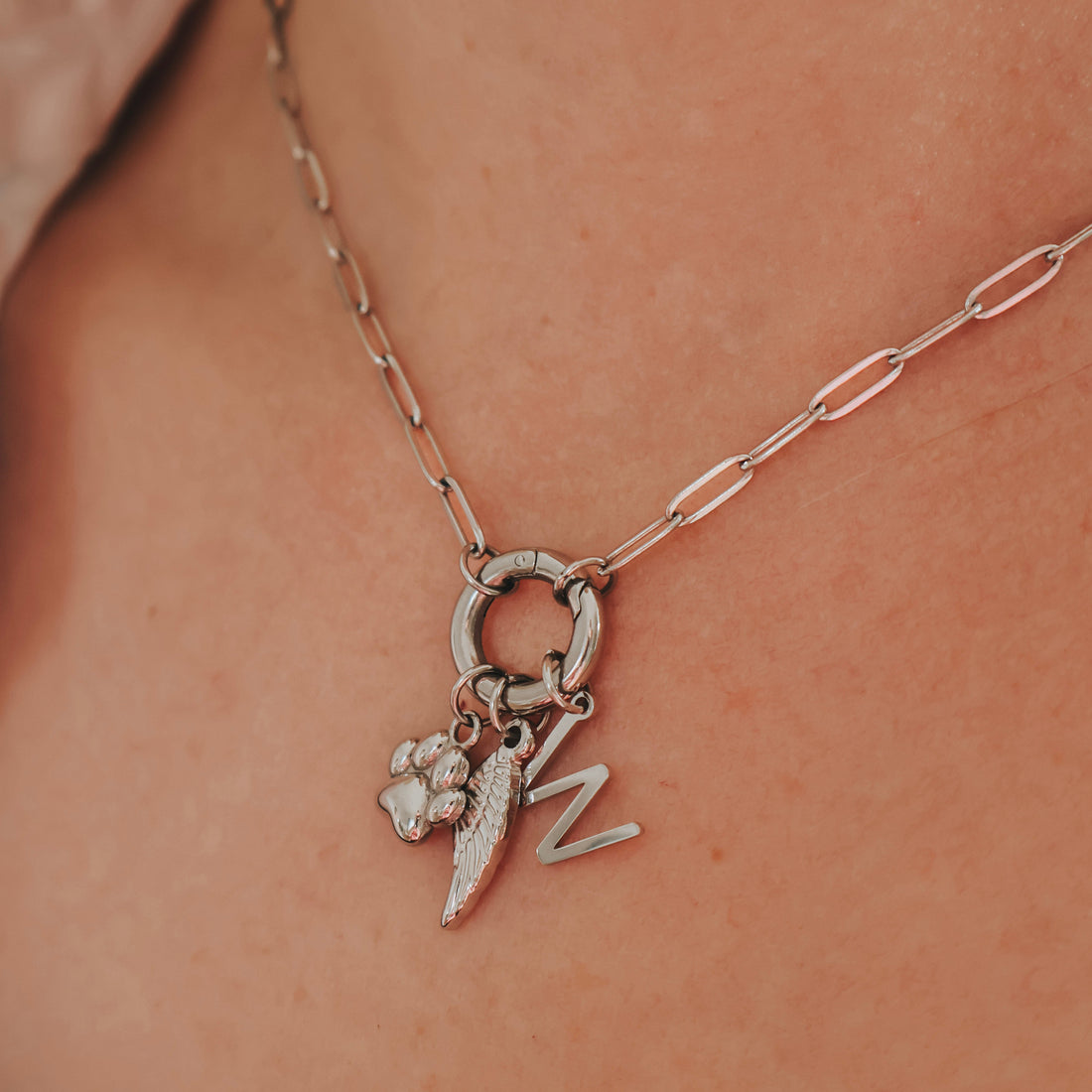 Paw Print Charm