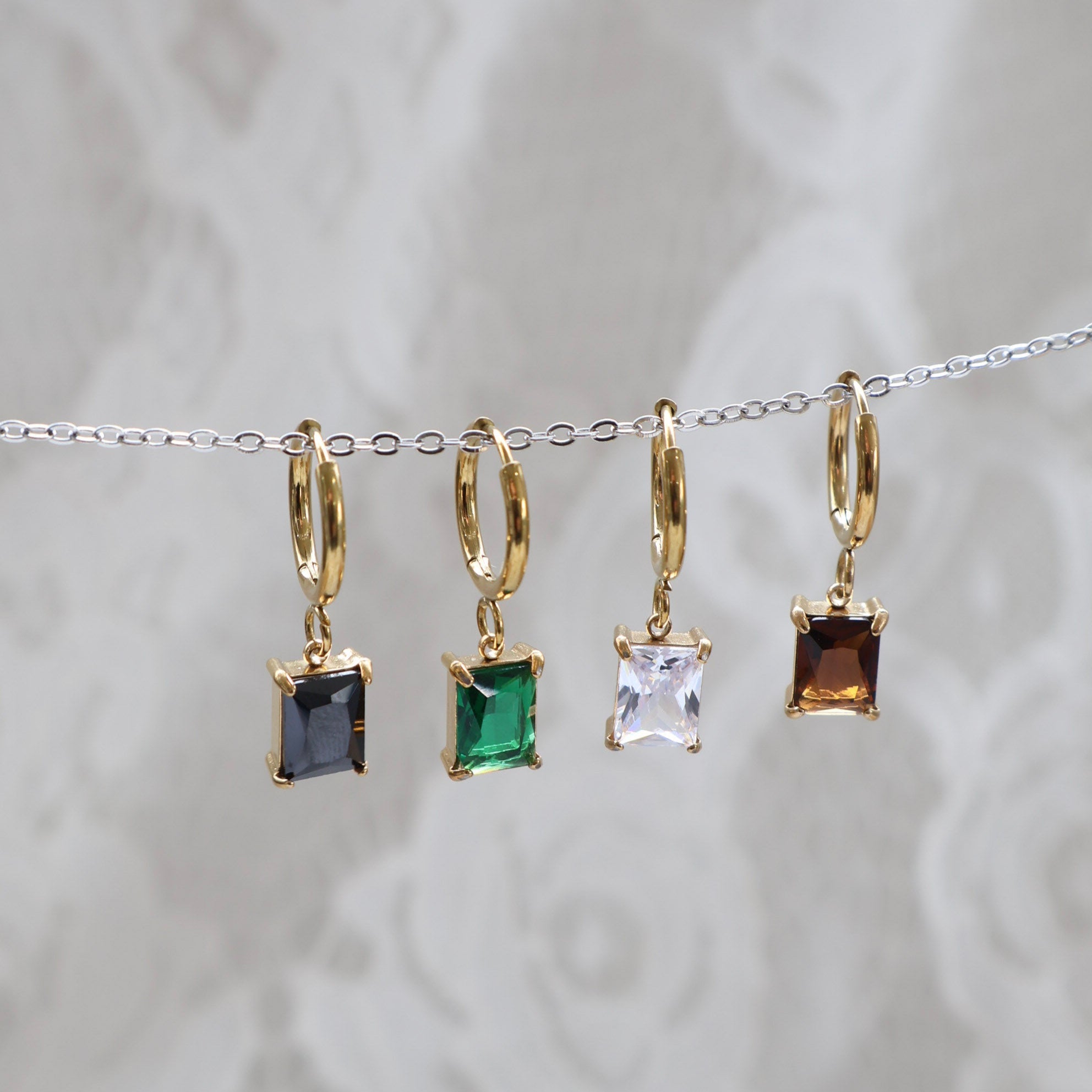 3 pair CZ Hoop Bundle - You Choose