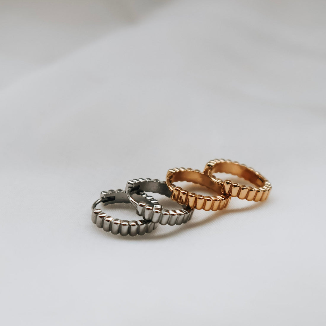 Ribbed Hoops