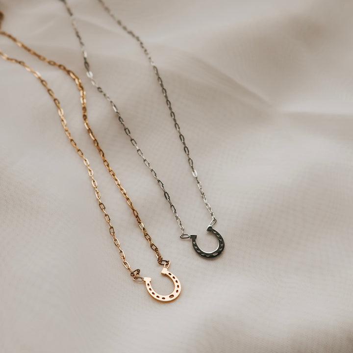 Small Horse Shoe Necklace