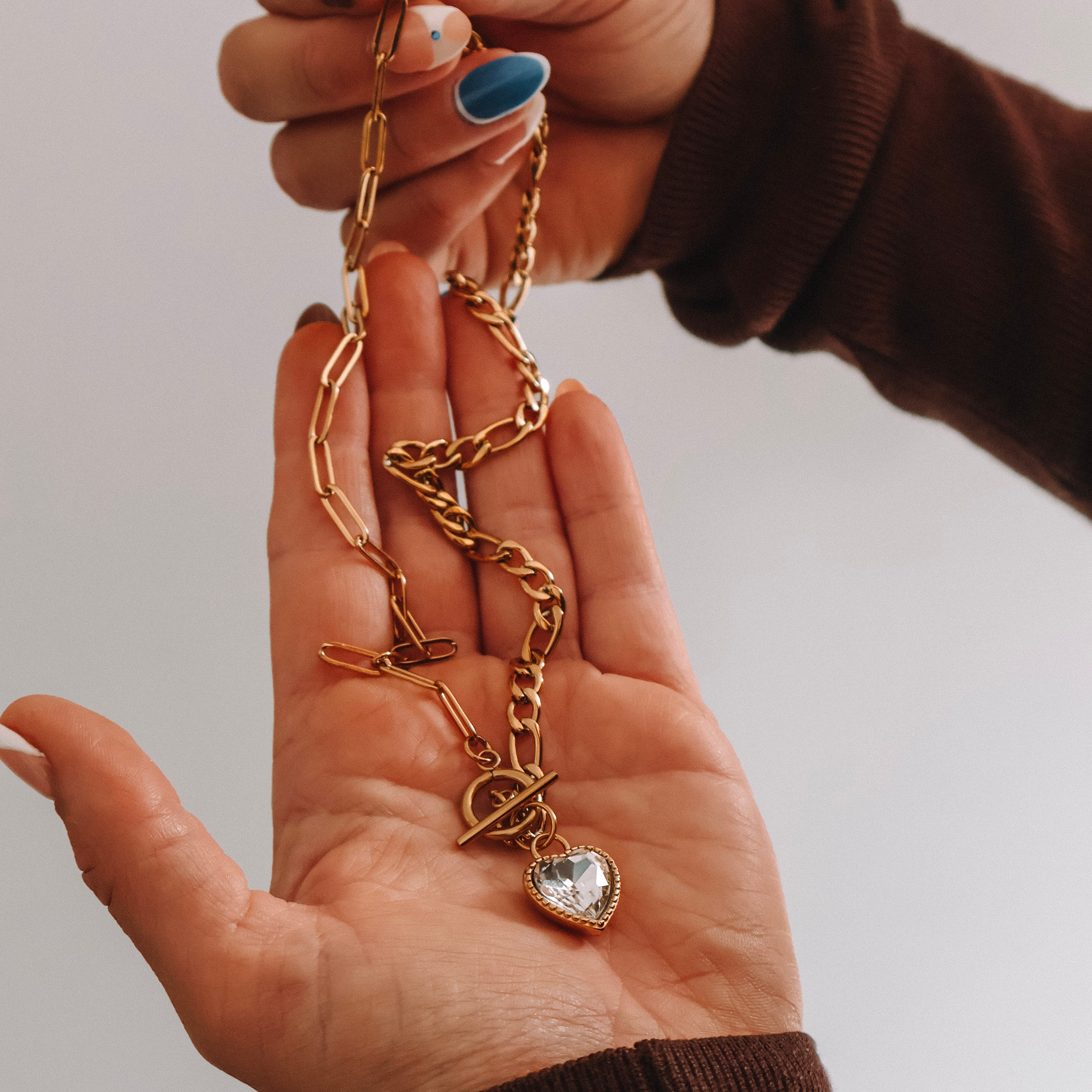 CZ Heart Necklace
