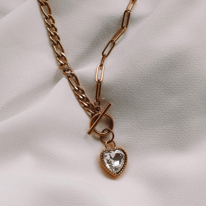 CZ Heart Necklace