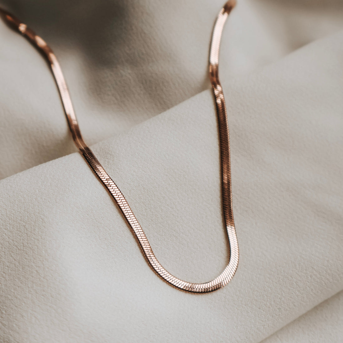 ROSE GOLD Snake Chain