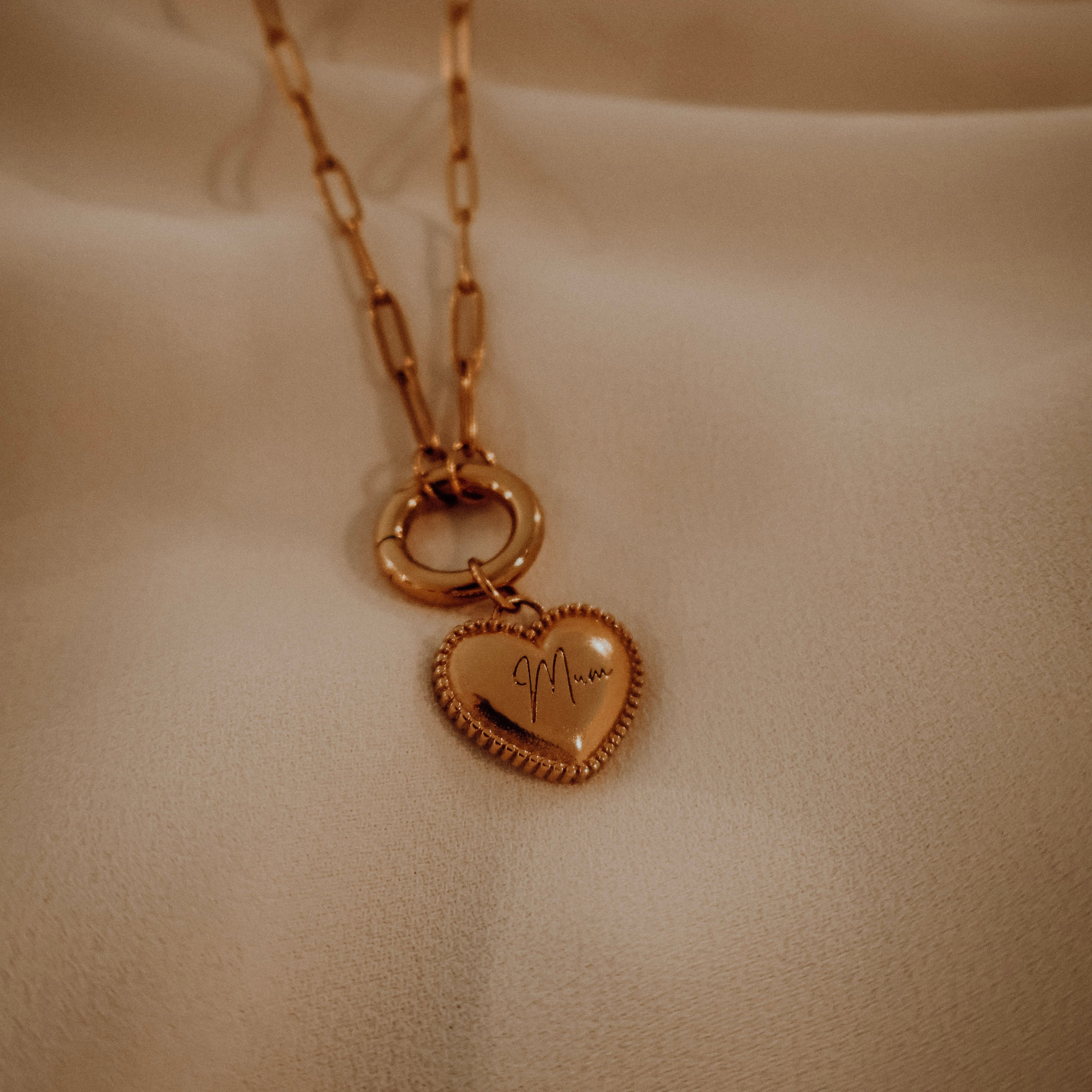 Mum Charm Holder Necklace