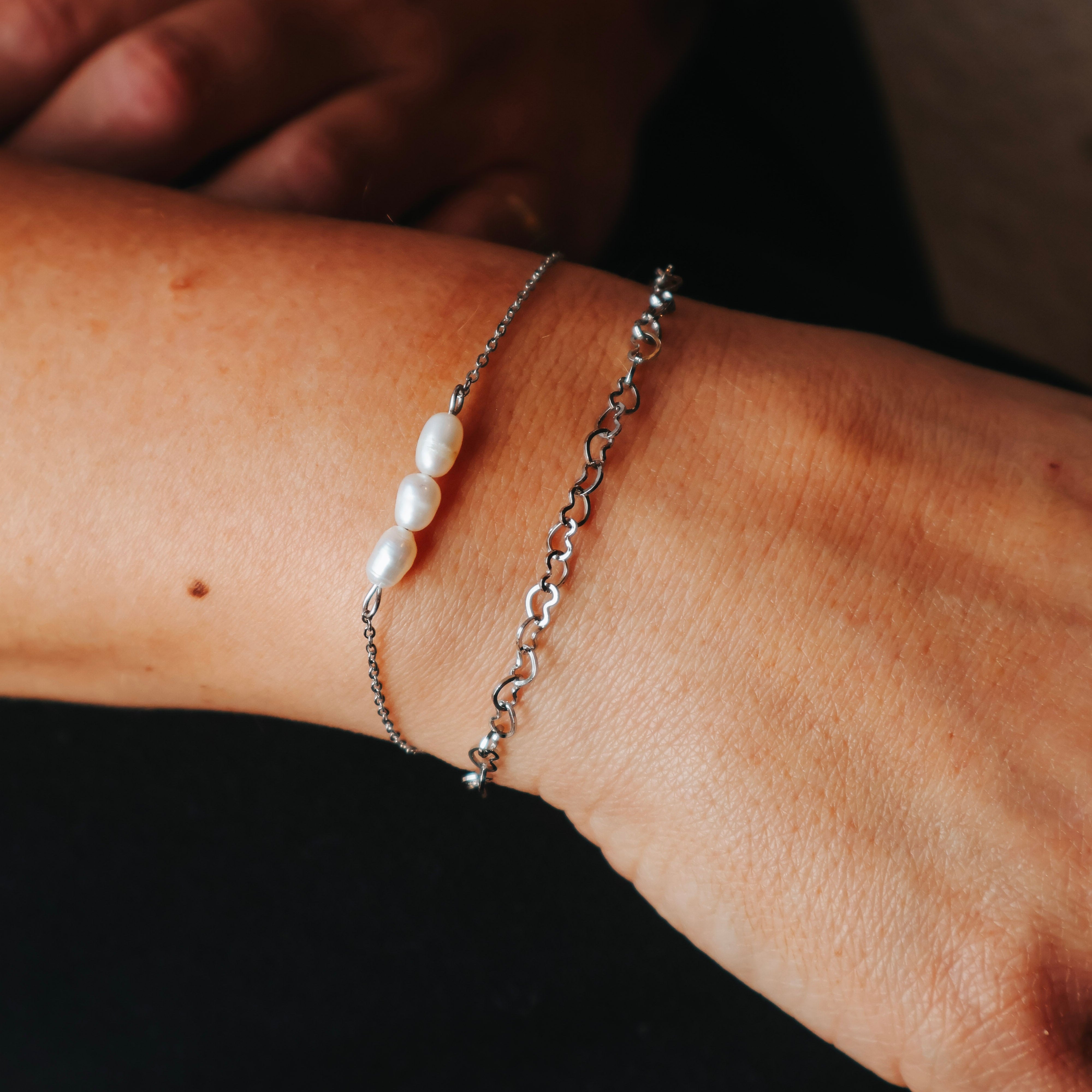 Heart Chain Bracelet