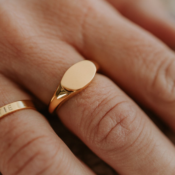 Oval Signet Ring NON PERSONALISED