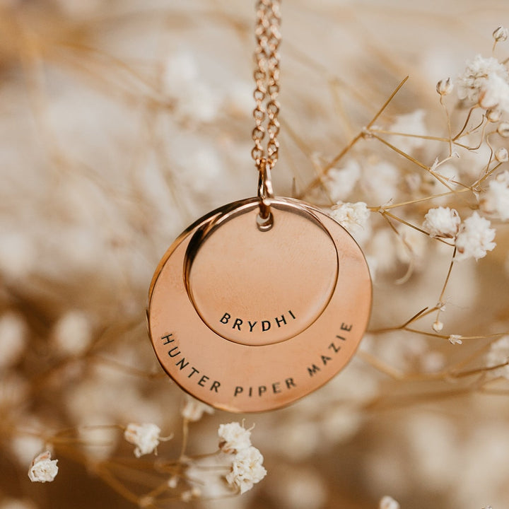 Rose Gold Stacker Necklace