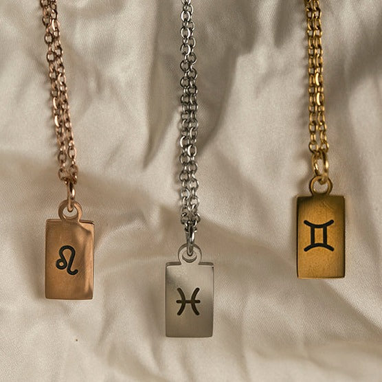 Mini Starsign Pendant Necklace