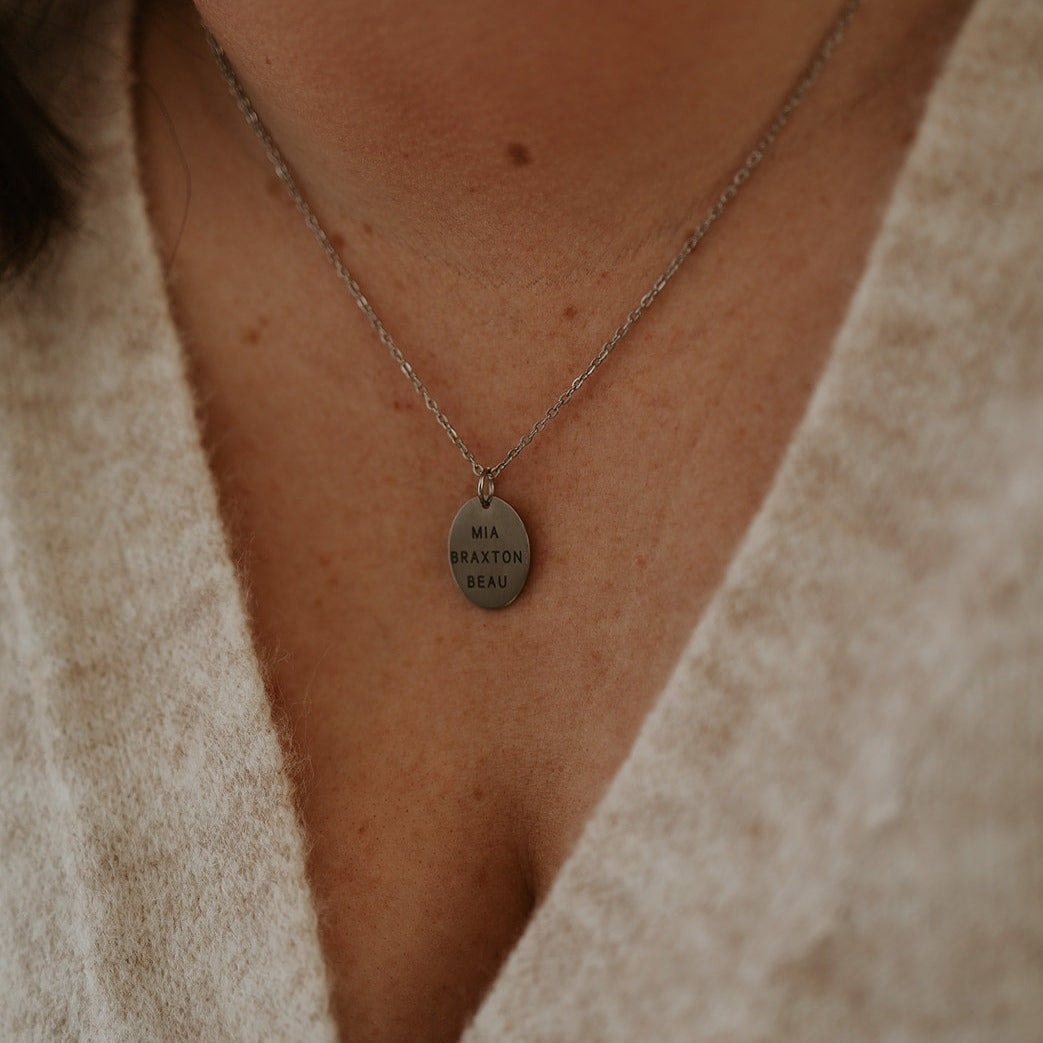 Large Oval Necklace