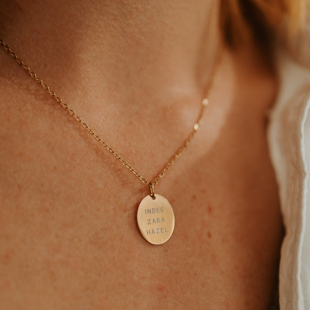 Large Oval Necklace