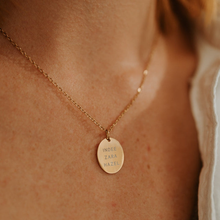 Large Oval Necklace