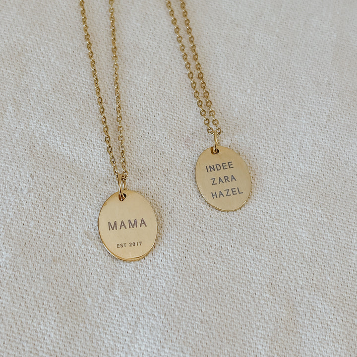 Large Oval Necklace